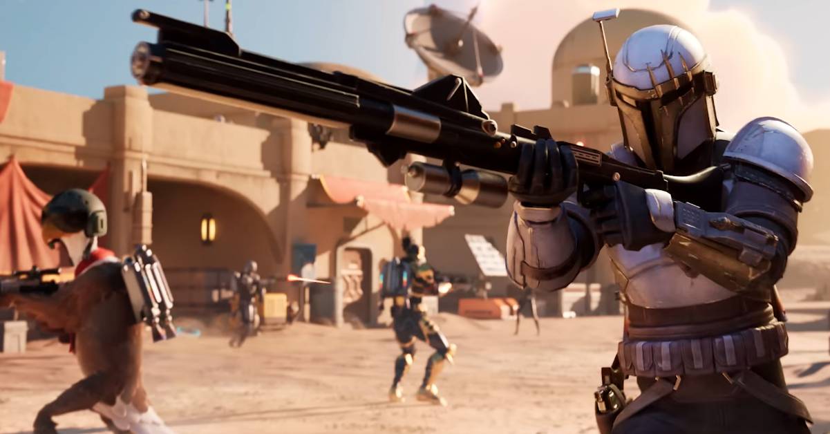 Star Wars entry in Fortnite
